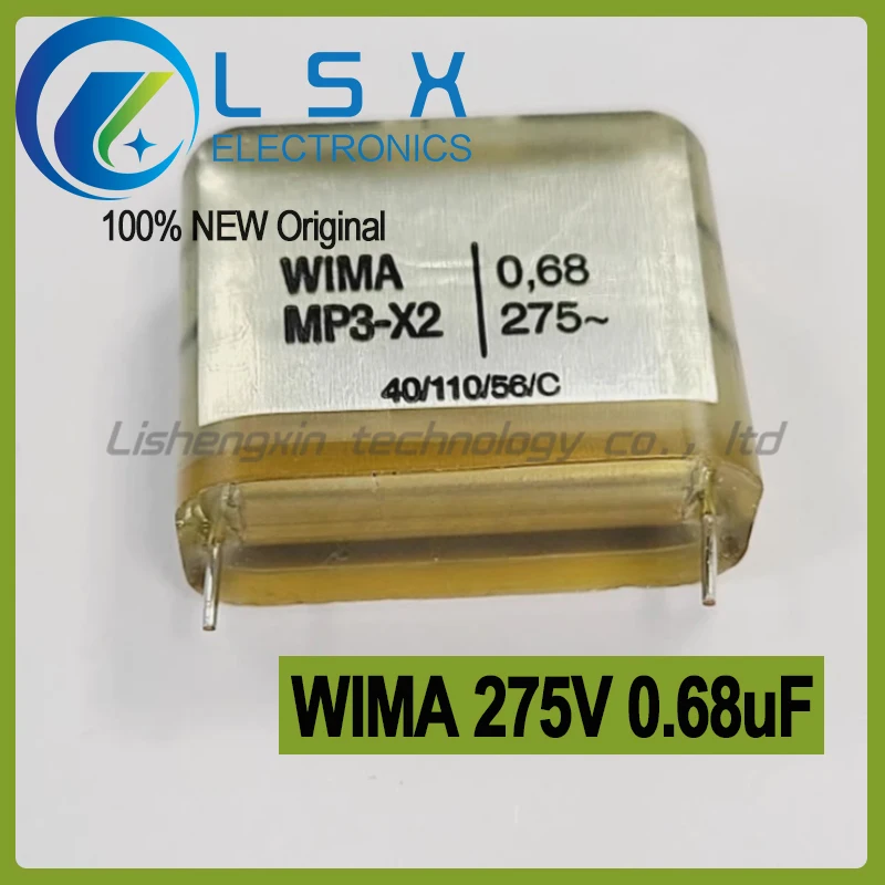 

5pcs WIMA 275V 0.68uF 275Vac 684 680nF 305V Safety Capacitor MP3 X2