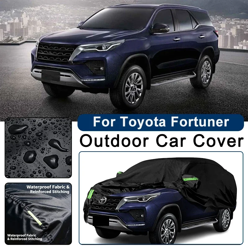

For Toyota Fortuner AN50 AN60 AN150 AN160 Outdoor Waterproof Dustproof UV Resistant Car Cover Protector