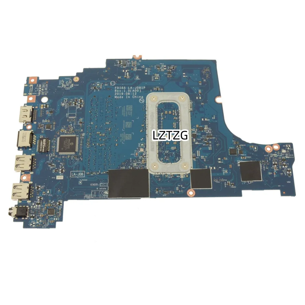 Imagem -02 - Placa-mãe Portátil para Dell Inspiron 3493 3593 5493 5593 Cpu I31005g1 Ddr4 Cn03dd3k Cn-07tkj3 100 Testado ok