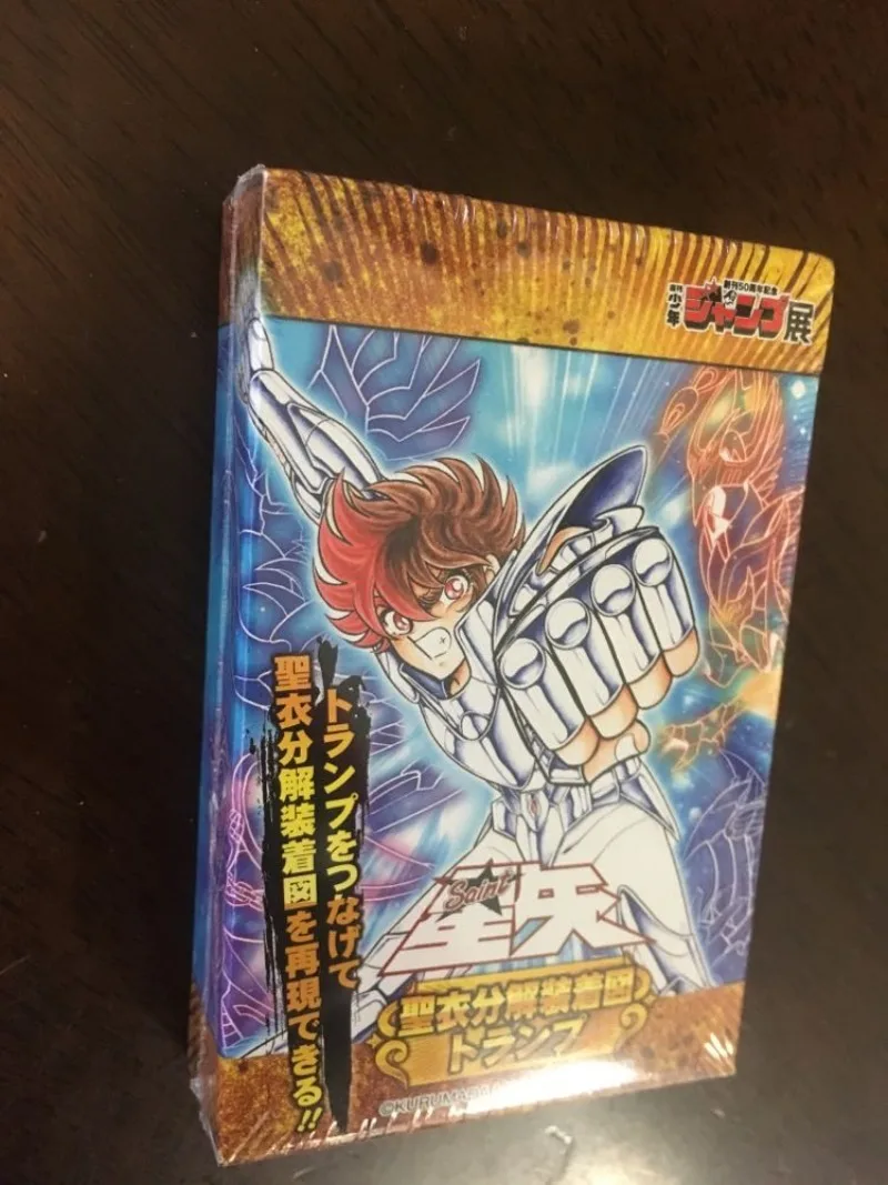 

Выставка прыжков, ограниченная серия — еженедельник Shonen Jump, 50-летие — Saint Seiya: иллюстрированные игральные карты Saint Cloth