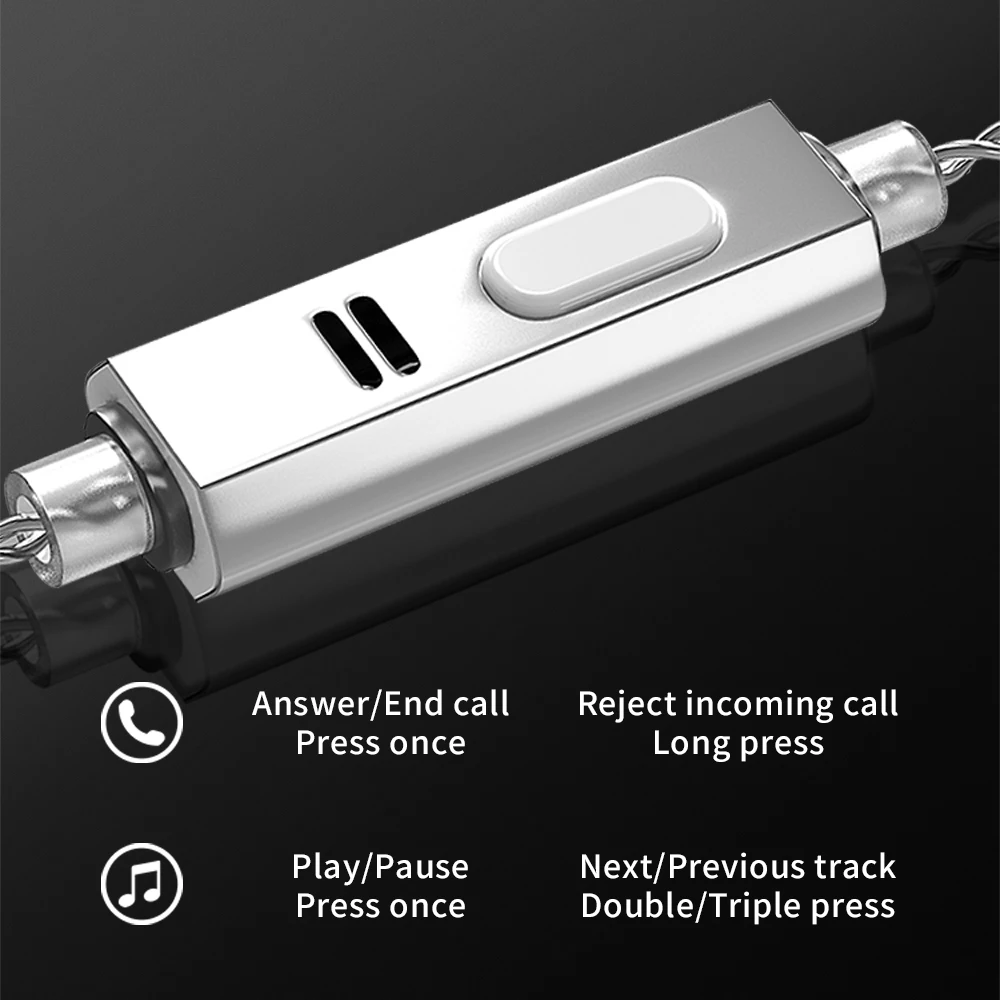 ND ZR 다이아몬드 다이어프램 이어폰, 발열 등급, 고품질 유선 인이어 스테이지 라이브 모니터링 이어 리턴