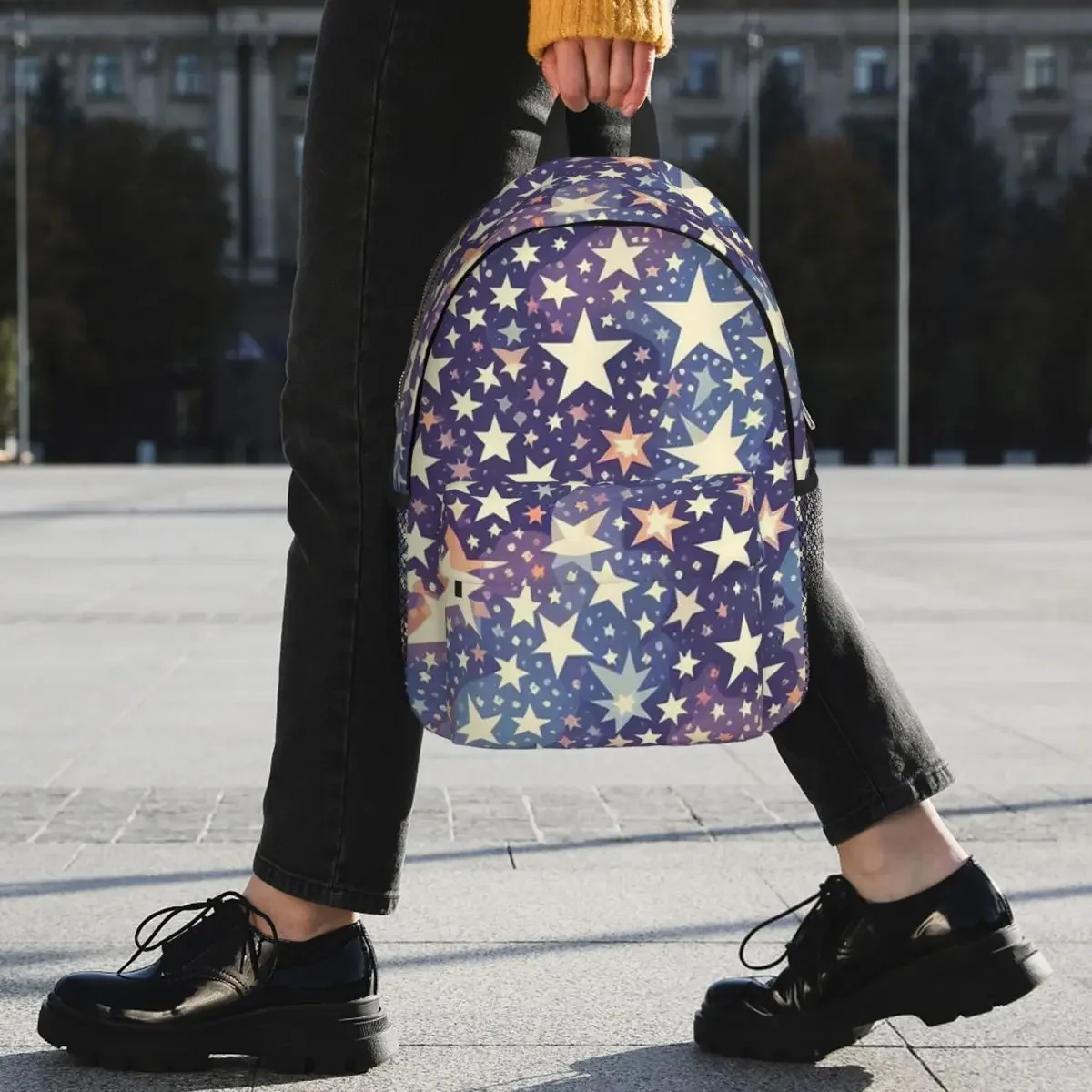 I'm Seeing Stars Backpacks Teenager Bookbag Fashion Students School Bags Travel Rucksack Shoulder Bag Large Capacity