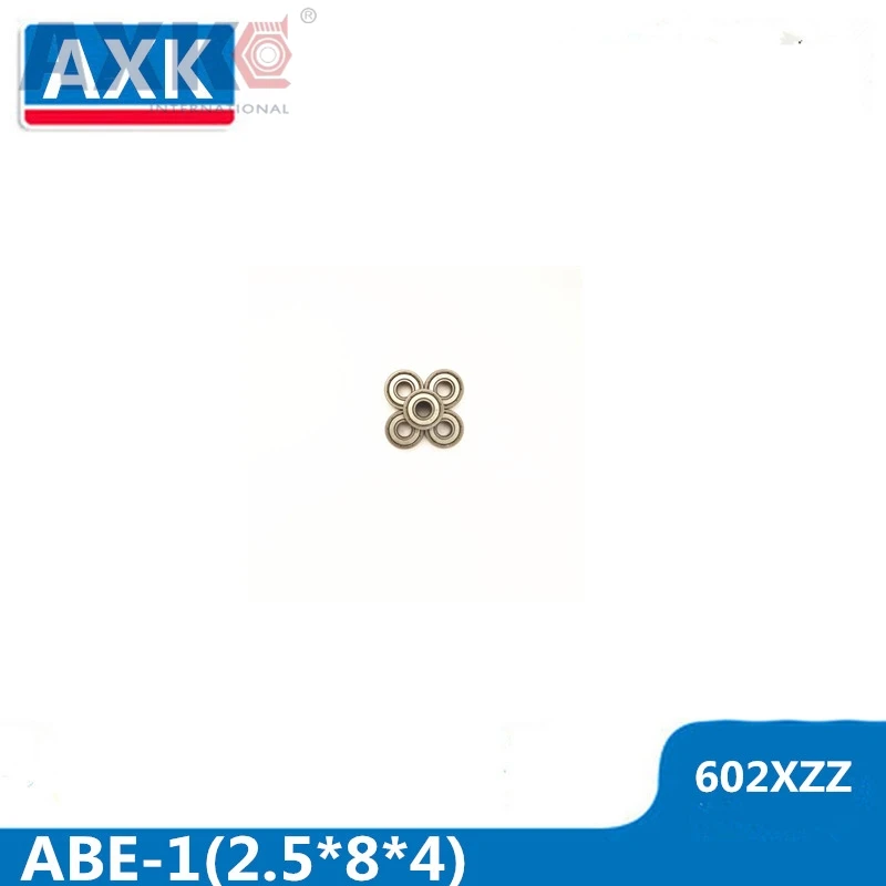 

AXK 602XZZ ABE-1 (10 шт.) 2,5x8x4 мм Миниатюрные шарикоподшипники 602XZZ