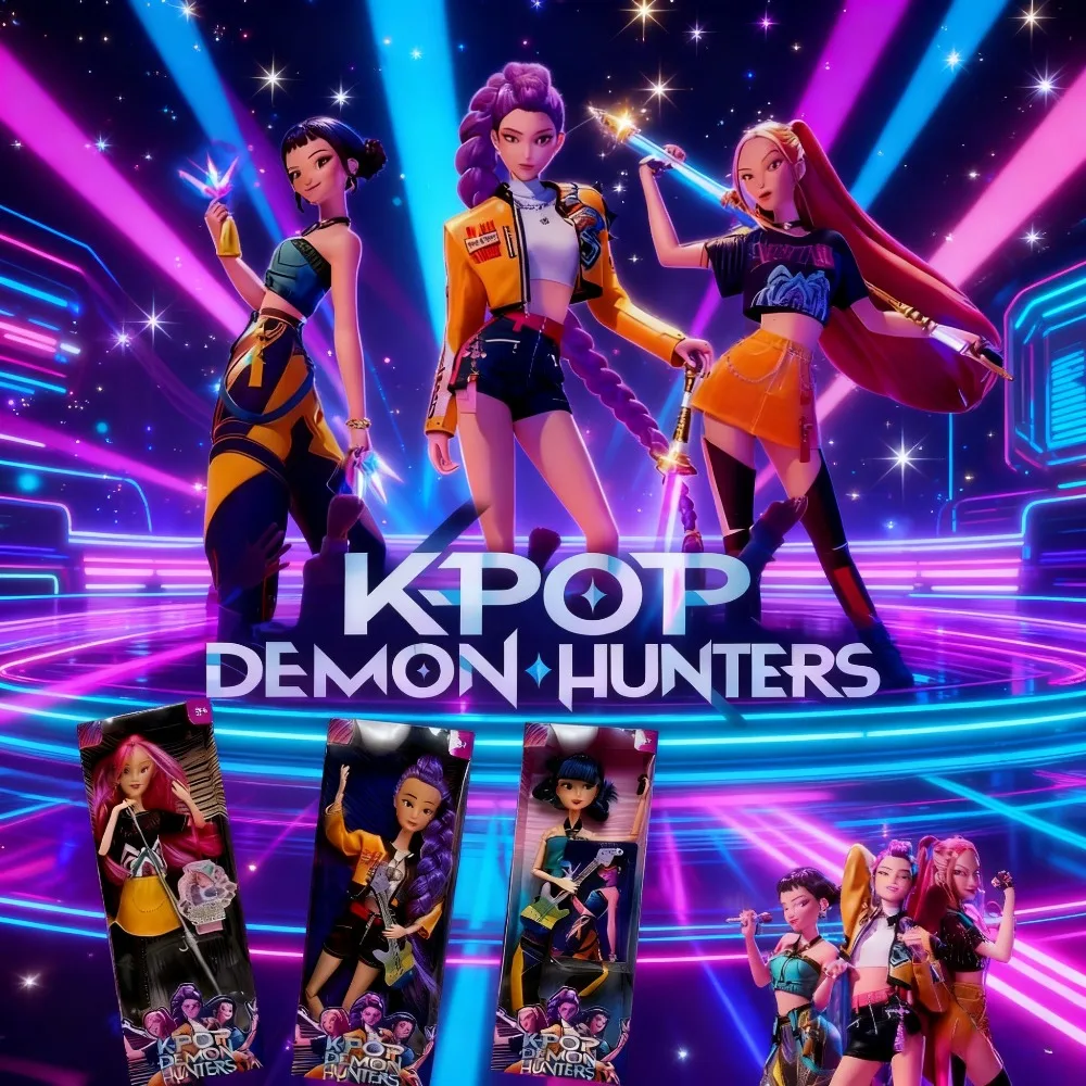 

K-POP куклы для охоты ведьмы, полные виниловые фигурки, праздничный подарок для детей, девочек и мальчиков Lumi È Re Mira Zoe
