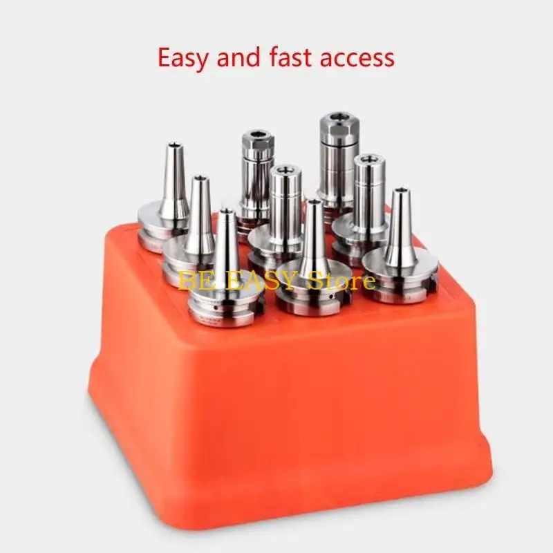 E28F Multifunktionale 16/9/4 Löcher Fräser Aufbewahrungsbox für Display Boxen für