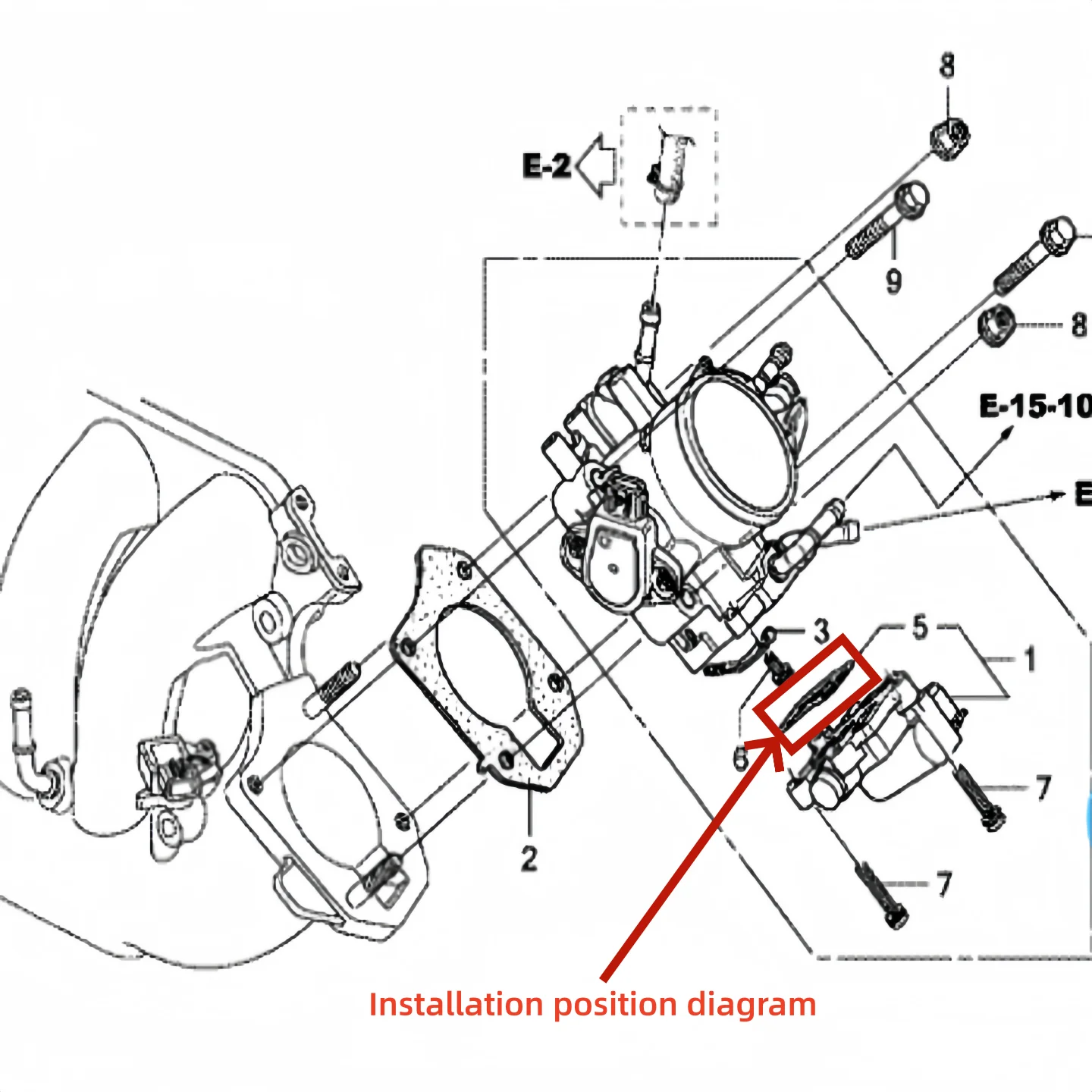 Uszczelka zaworu regulacji powietrza biegu jałowego wtrysku paliwa 16456-P8A-A01 do Honda Accord 2003-2007, CRV, Acura, części samochodowe, elektromagnetyczny