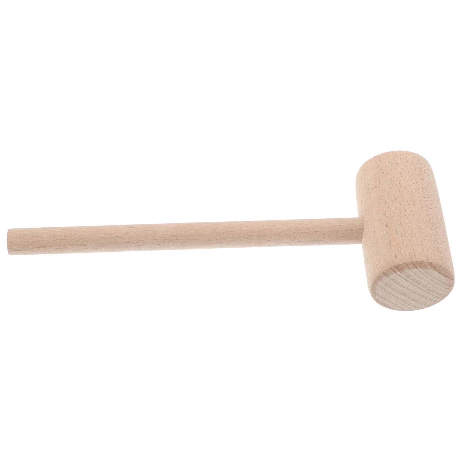 

Wooden Hammer DIY Crafts Hammer Smooth Grip Wood Mallet for Woodworking Carving Crafting Supplies Home Projects