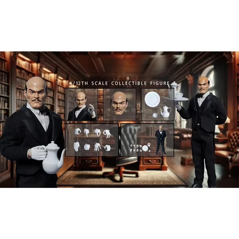 

В наличии: Коллекционная фигурка Joy Man Toys 1/12, модель персонажа «Личный дворецкий», полный набор, подарок