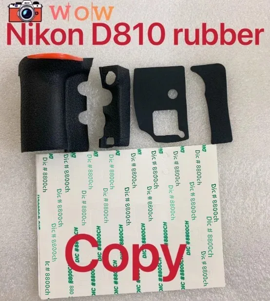 

Новый оригинальный корпус для Nikon D810, резиновая ручка, нижняя часть, задний большой палец, передняя боковая крышка FX-карты, резиновая крышка, запасная часть для камеры