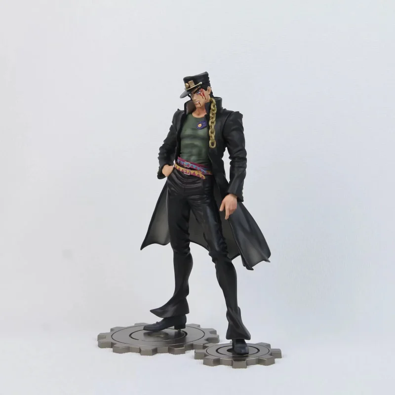 Spot JOJO's wonderful adventure anime peripheral ornaments Stardust fighter empty strip bearing Taro model,  ornament boys