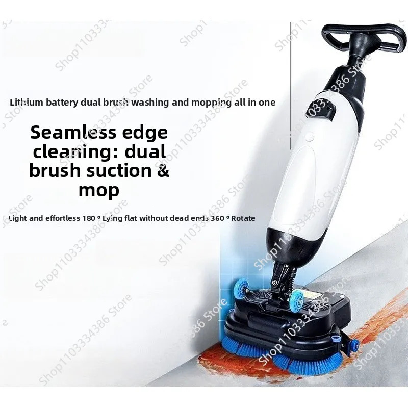 Small Washing Machine Commercial Industrial Workshop Hand-push Mopping Machine Hotel Suction and Towing Machine