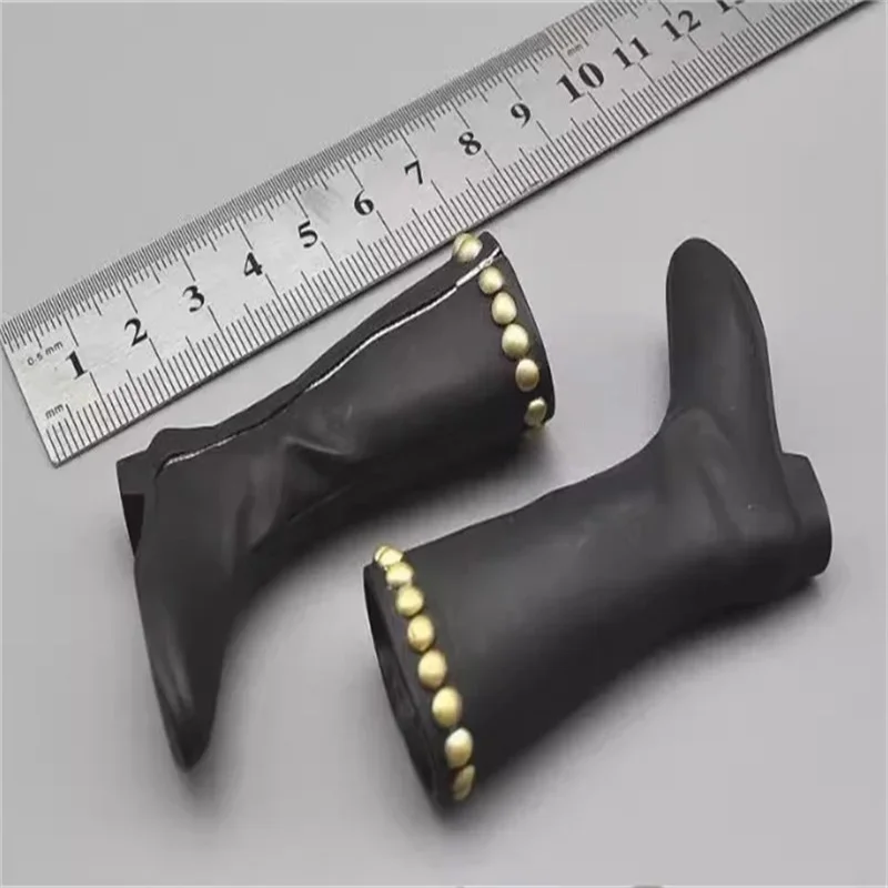 MEDICOM 1/6 Male Female Soldier Ancient Trend Knight Long Boots Shoes Model Accessories Fit 12'' Action Figure Body In Stock