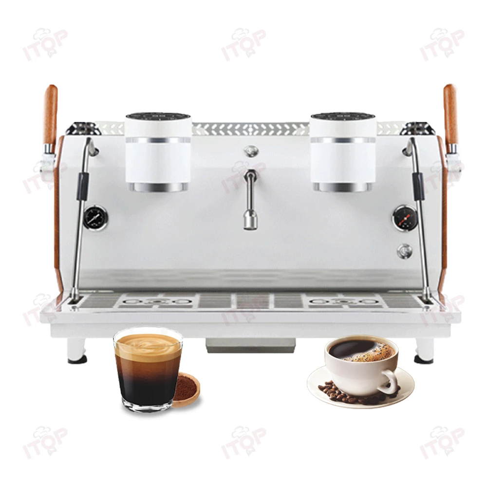

Commercial Cappuccino Latte Espresso Coffee Maker Machine With Milk Frother Best Selling Cafetera Instant Barista Tools