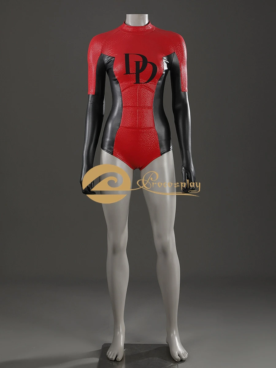 Elektra Cosplay Natchios Costume 2025 Comic Women Red Outfit for Halloween Role Play