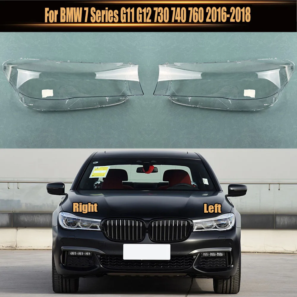 

For BMW 7 Series G11 G12 730 740 760 2016 2017 2018 Lampshade Case Headlamp Lens Replacement Front Auto Protection Shell Cover