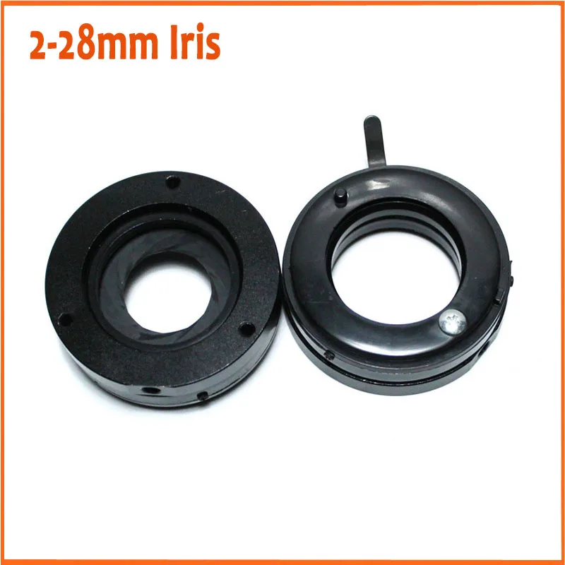 2-28mm Adjustable Metal Iris Diaphragm Aperture Condenser Digital Camera Microscope Adapter Light Regulator