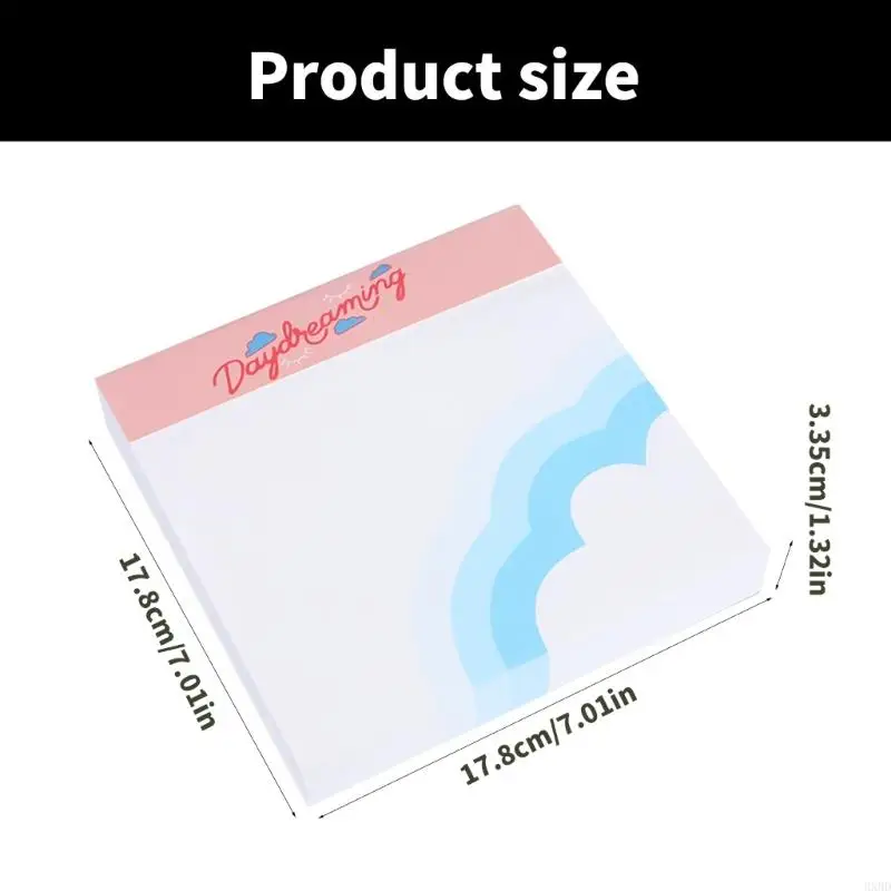 2025 Nuovo Simple Design Nota Selves-Stick Nota Nota scrittura Set Selves-Adesive