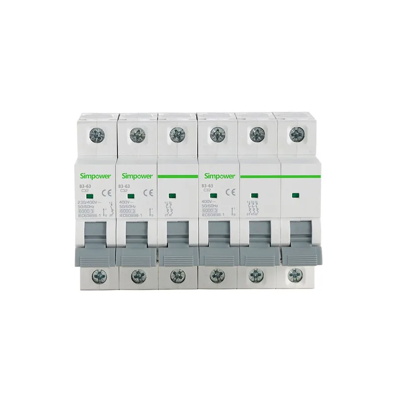 Pratico interruttore automatico elettrico miniaturizzato MCB di vendita calda 32A