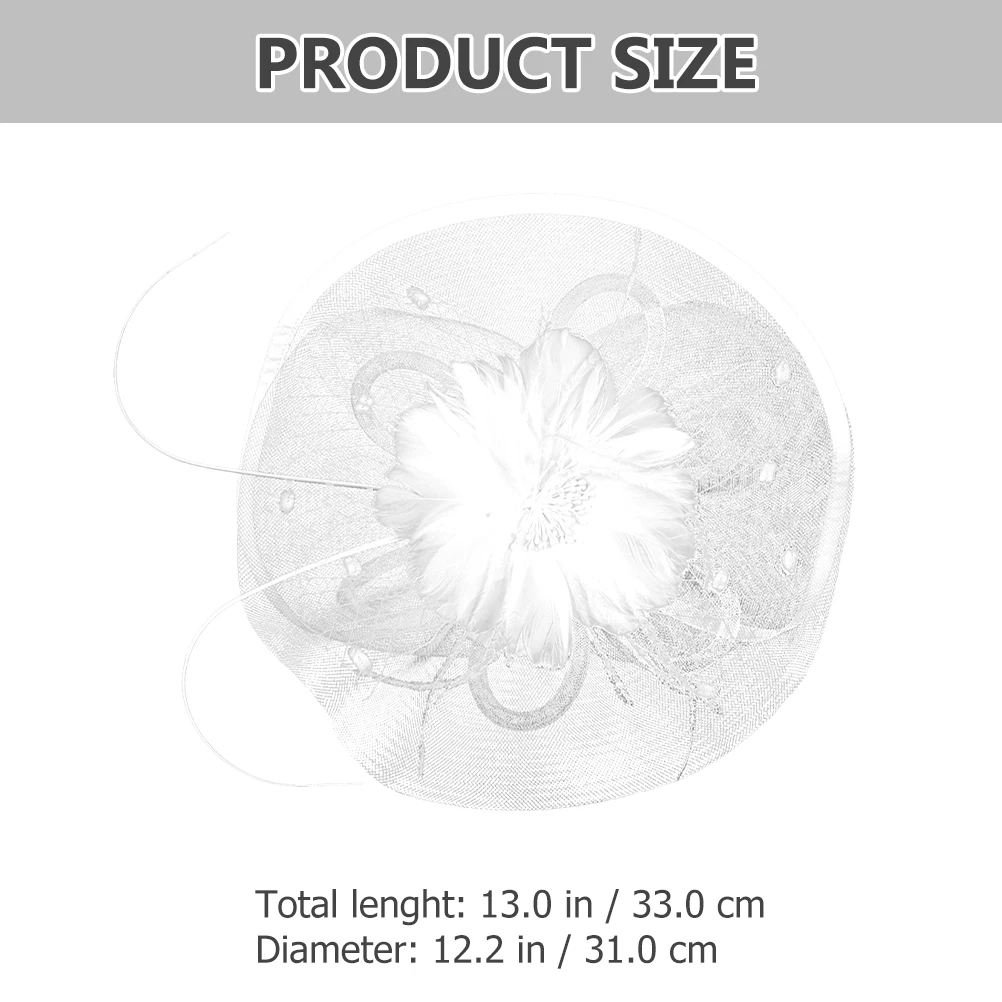 

Hair Fascinator Headband 1920S Flapper Fascinator Hats For Women Tea Party Style Wedding Tea Party Accessory Women