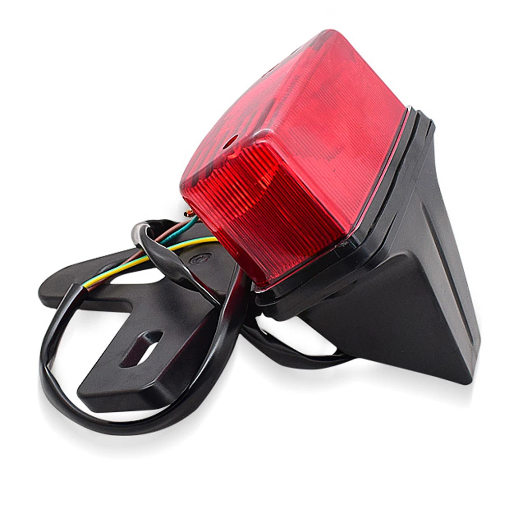 Motorcycle Tail Lamp for Honda Jialing Zongsheng JH125L ZS125GY ZS200 JH150L Dirtbike Motocross Rear Brake Stop Warning Light