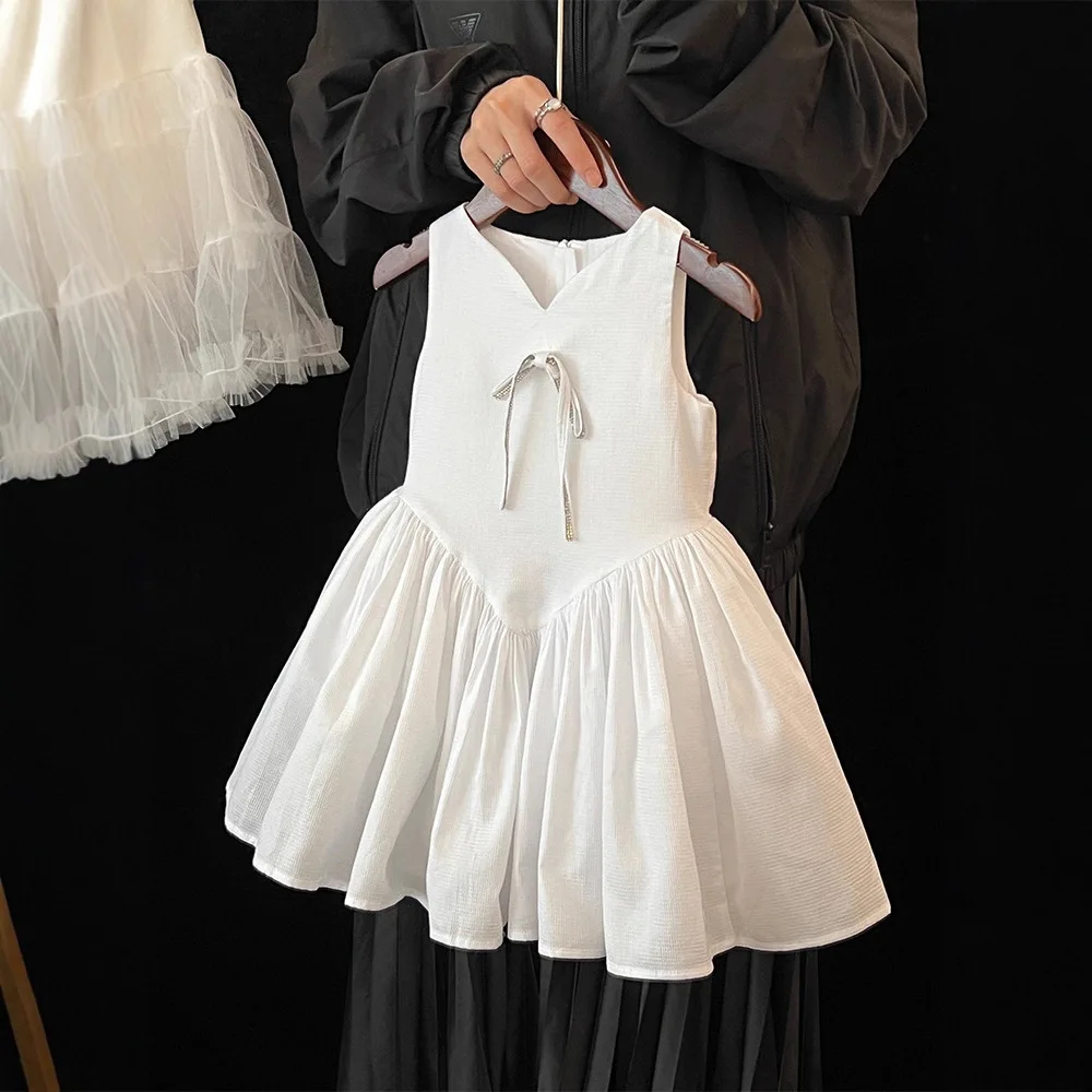 Fashion children summer dress new style thin lovely baby girl outfit kids toddler