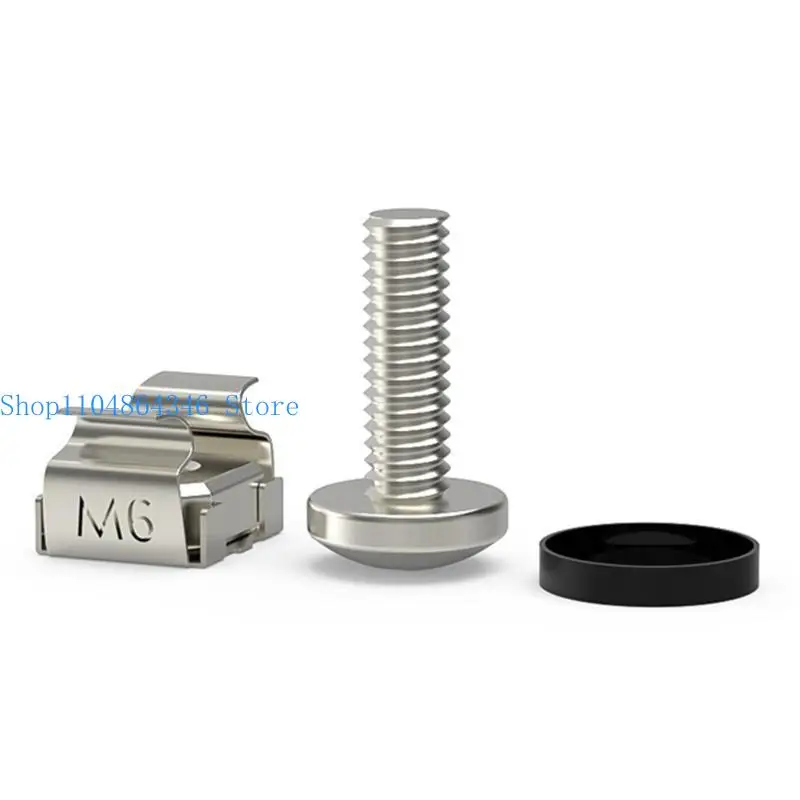 5asd x 16mm / 12mm Rack Mount Cage Screws Washers for Rack Mount Server