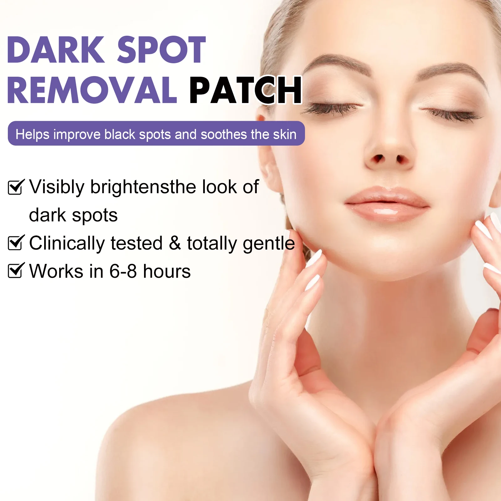 144Pcs EELHOE Hydrocolloid Face Removal Patch Niacinamide Vitamin C Smooth Skins Improve Cleansing Brightening Skin Shrink