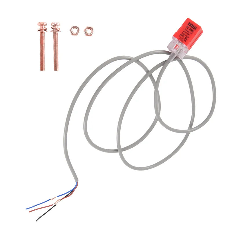 PL-05N/P DC 10-30V NPN NO 5Mm Square Inductive Proximity Sensor Switch 3 Wire P With Screws