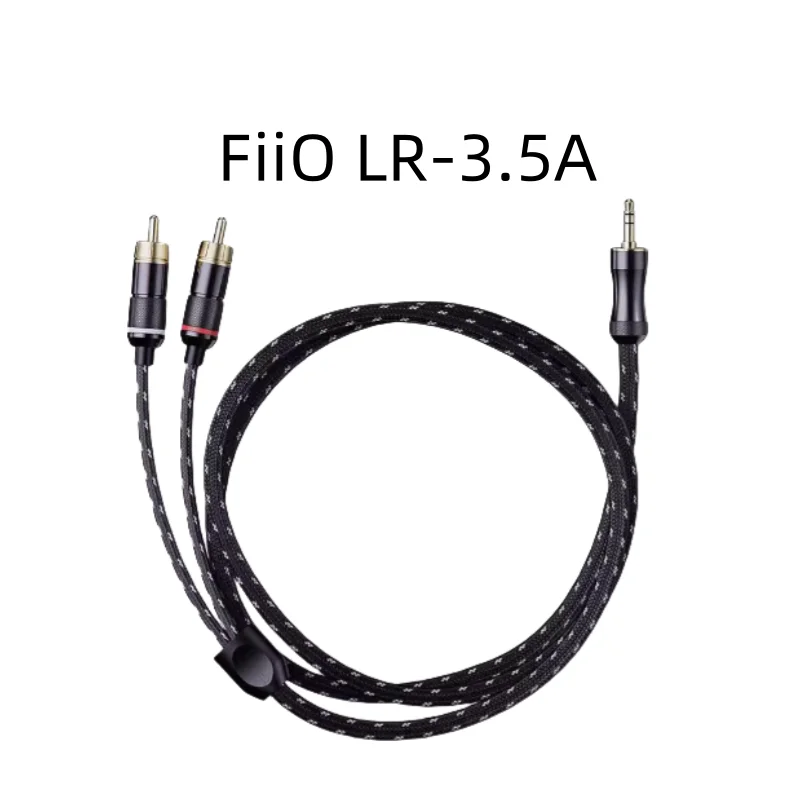 

FiiO LR-3.5A Dual RCA Lotus Male Head Turn 3.5mm Male head High quality HiFi Fever Audio cable