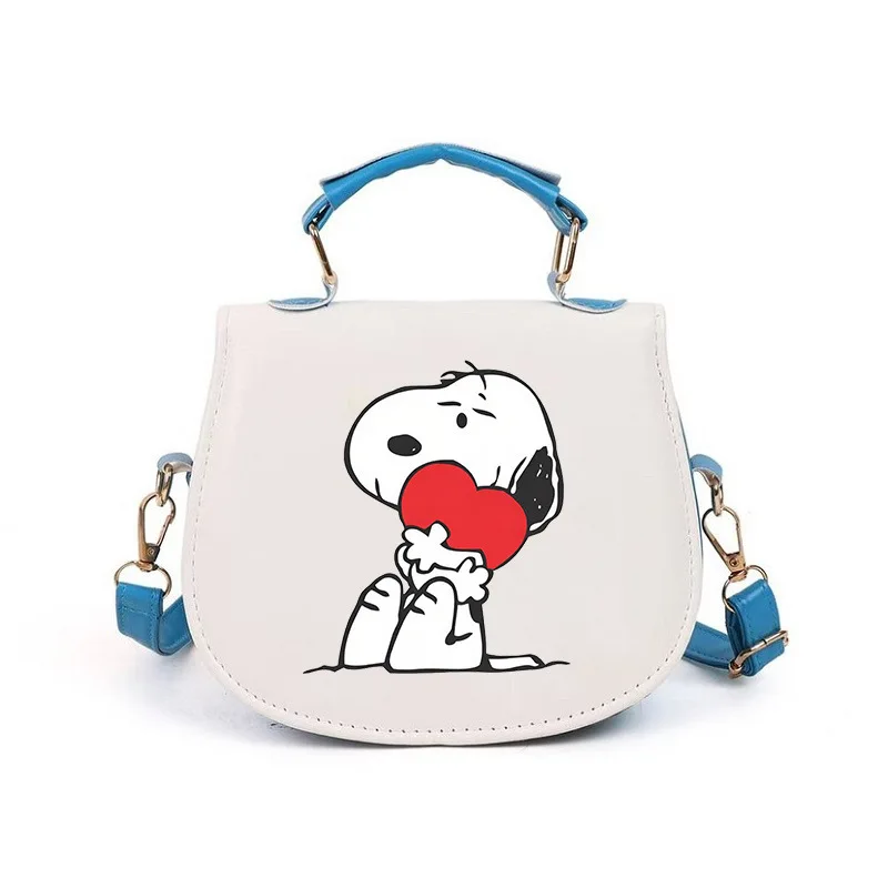 Cartoon YOUMAI Snoopy Printed Fashion Handbag Crossbody Bag Travel Multifunctional Storage Bag Festival Gift