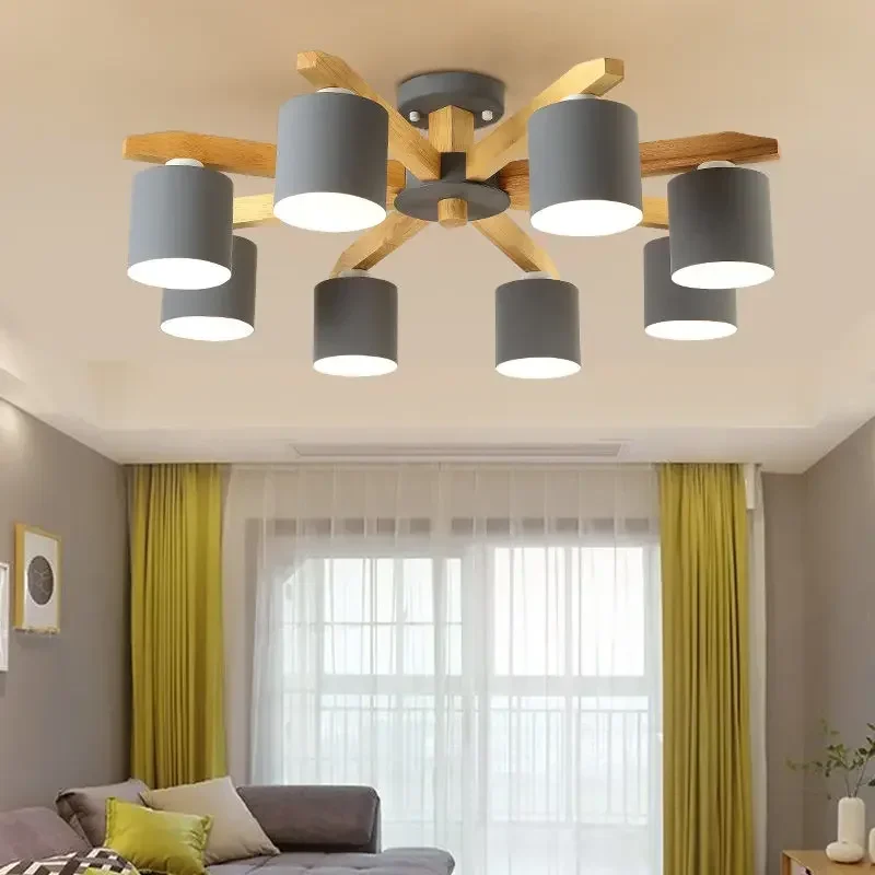 

Modern Indoor Pendant Lights Bedroom Kitchen Pendant Lamp Living Room Light Indoor Ceiling Chandeliers Home Design E27 Bulb