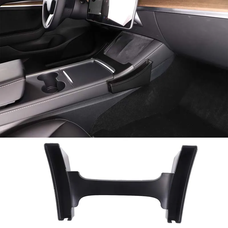 

For Tesla Model 3 / Y 2021 - 2023 Central Control Storage Box, Used To Store The Modified Parts Of The Saddle Box ABS Accessorie