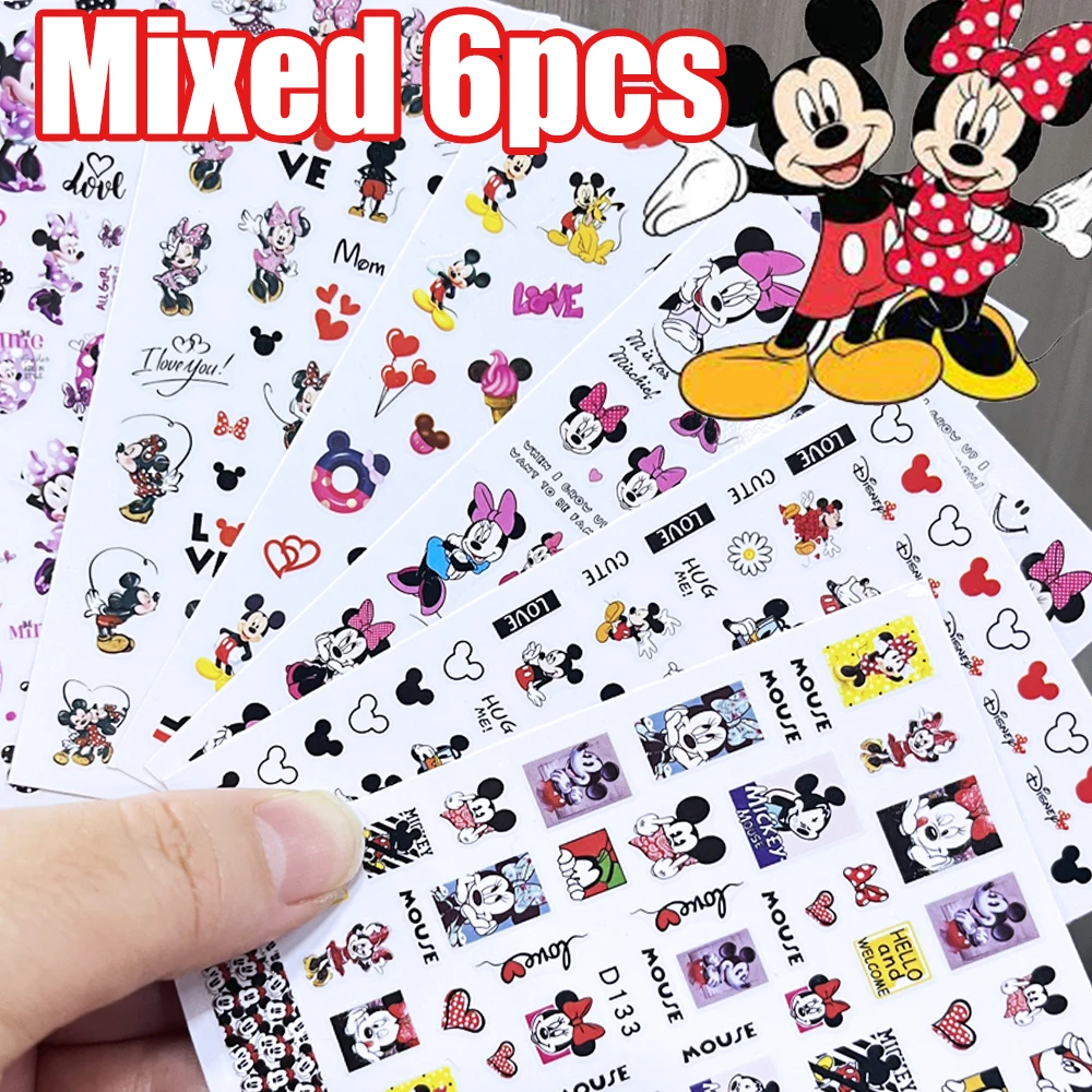 4/6Pcs Cute Mickey&…