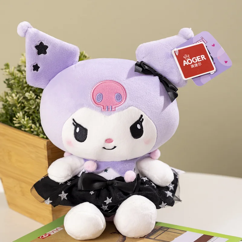 20 cm Sanrio Cartoon Anime Figuur Hello Kitty Kuromi Schattige Pluche Pop Zacht Gevulde Sofa Kussen Kussen Vriendin Kerstcadeaus