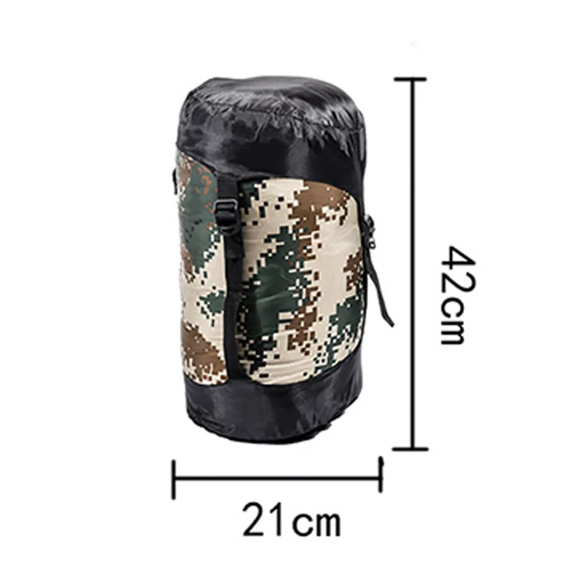 Mummy Style down-Filled Sleeping Bag Winter Thickened Outdoor Camping Duck down Warm Tent Camping Travel Sleeping Bag Wholesale