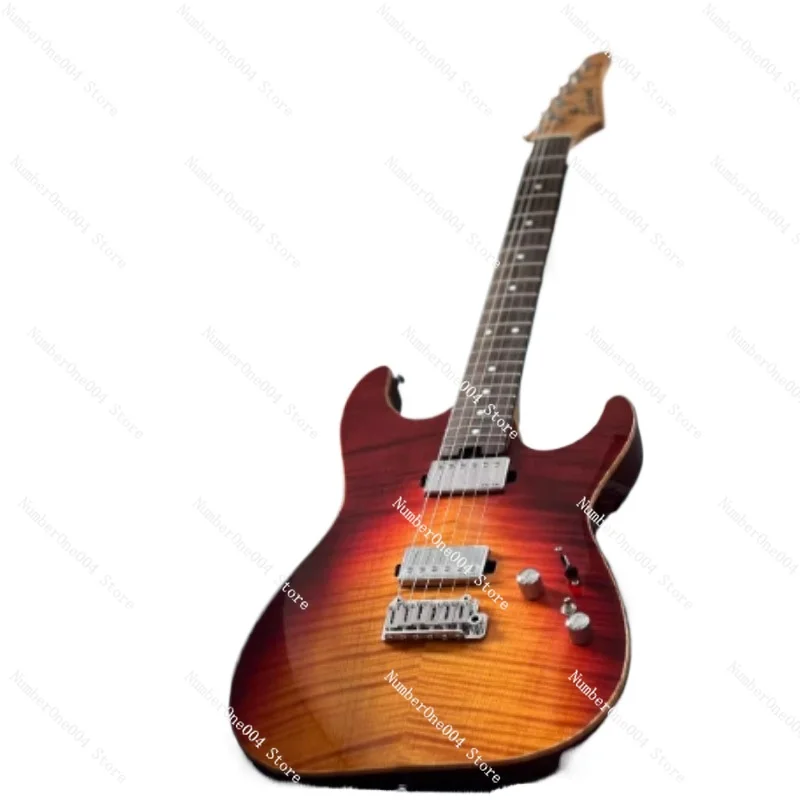 

Flame Tiger Pickup Electric Guitar with Unique Design for Musicians