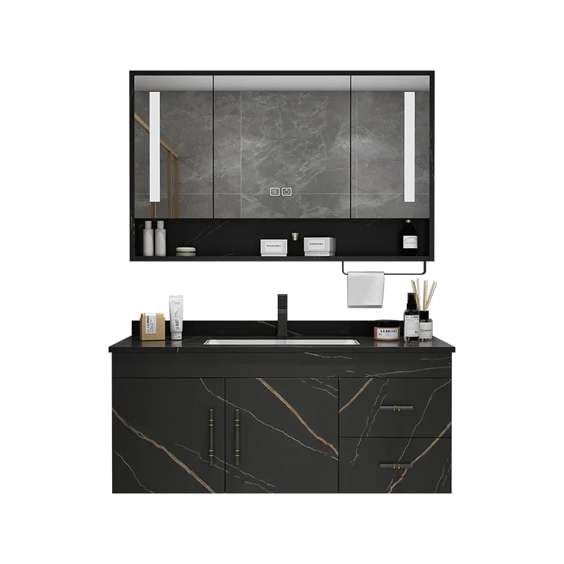 

Комбинированный шкаф для ванной комнаты из массива дерева, современный минималистичный стол для ванной комнаты, шкаф для мытья рук, шкаф для умывальника, шкаф для ванной комнаты