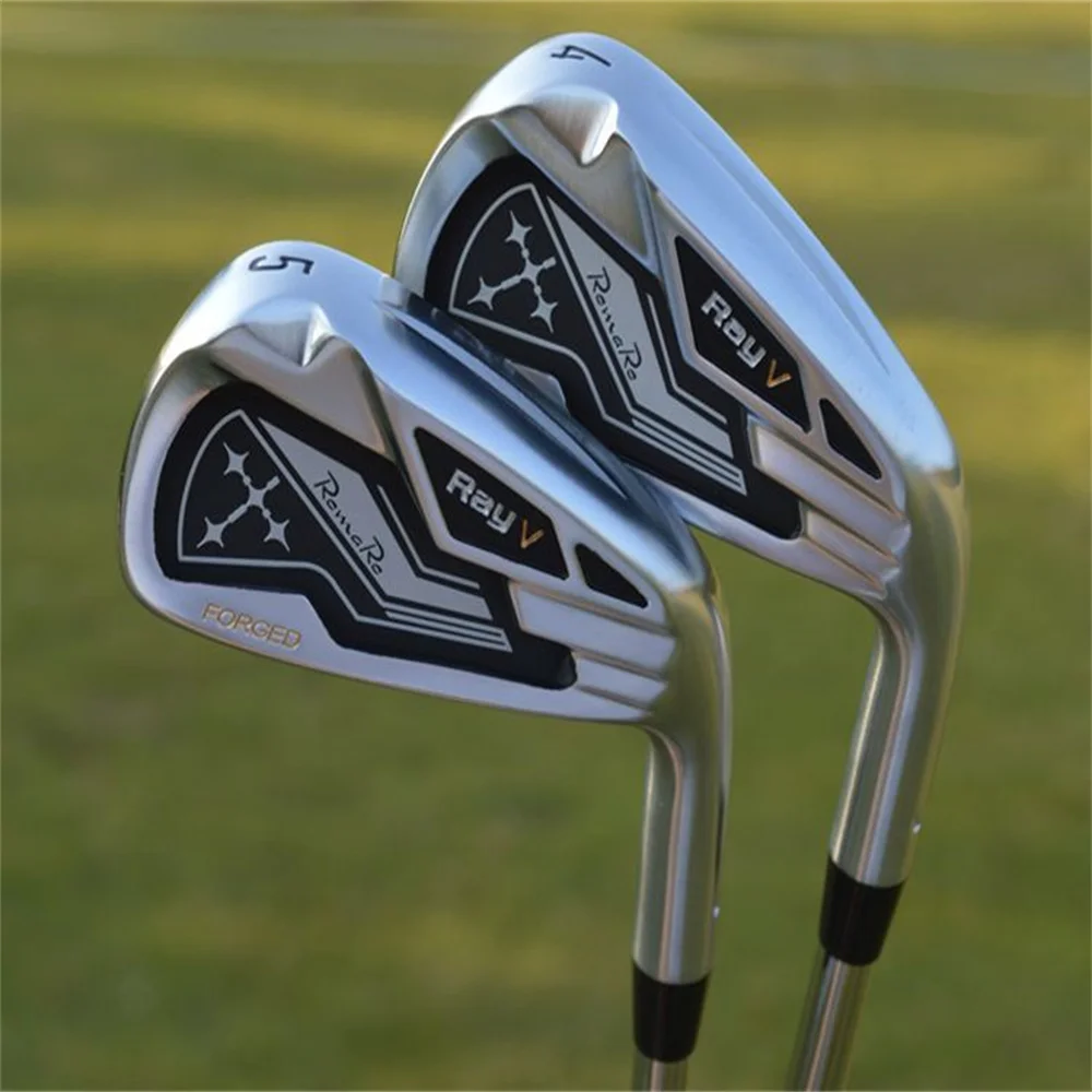 

Утюги для гольфа Ray для гольфа 4.5.6.7.8.9.p, 7 шт. с валом и ручками, S20C, кованый мягкий утюг, 2024 клюшки для гольфа, 6 шт.