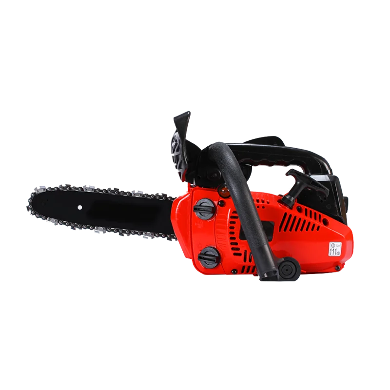 CS2600 Gas Powered Chainsaw 10 inch Gasoline 2 Stroke Handle Chain Saw for Cutting Wood Outdoor Home Farm Use