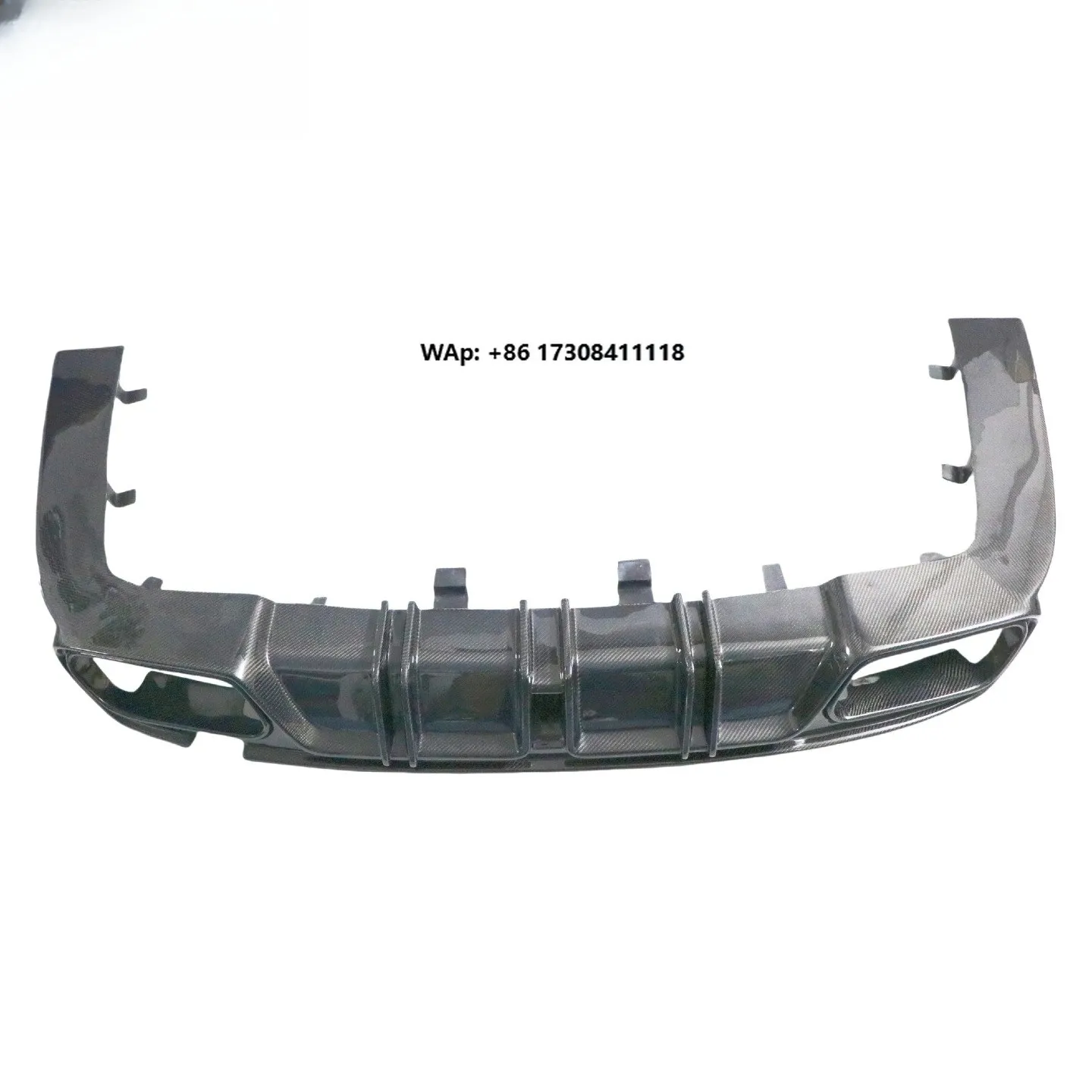 

KSUI Style High Quality Appearance Upgrade Rear Bumper Lip Brand New Carbon Fiber Rear Lip for GT GT53 Use
