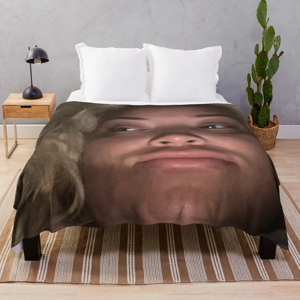 

Trisha my queen Throw Blanket