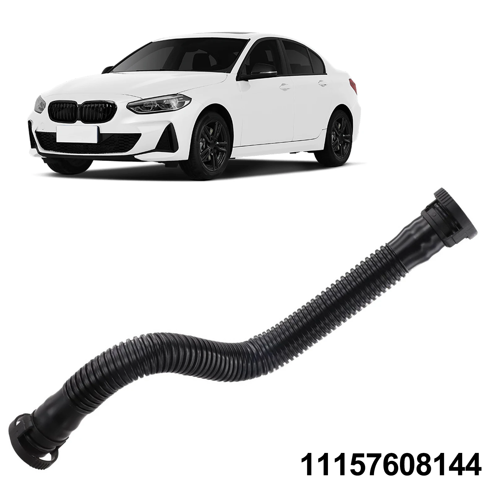 Engine Cylinder for Head Crank Case Breather Hose Pipe for BMW 1 Series F20 F21 Model Part Number 11157608144 Reliable Fit