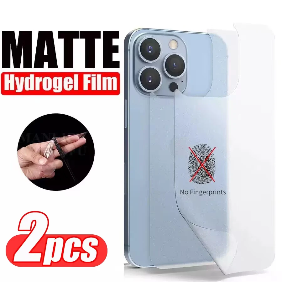 2PCS Matte Clear Hy… - image
