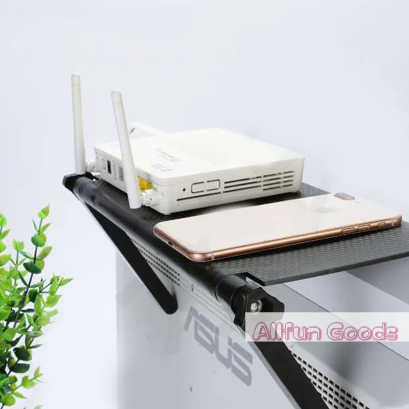 Rack TV Monitor Organizer Screen Top Storage Shelf Holder Practical Home Storage Computer Office Multi-functional Organizer