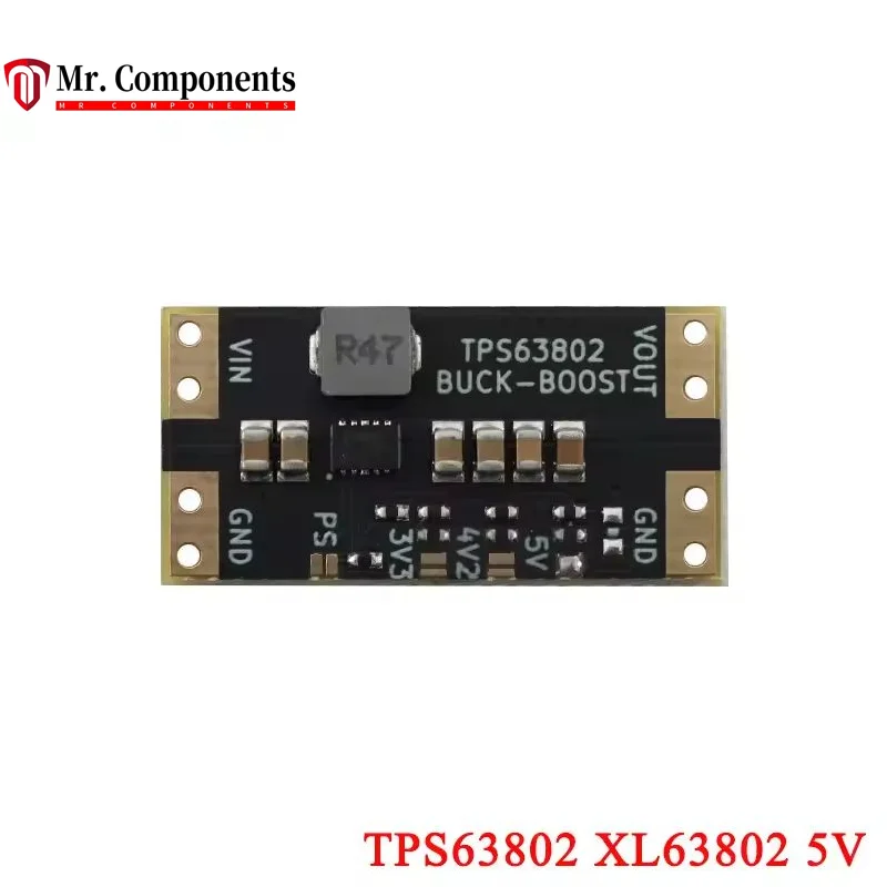1PCS XL63802 3.3V 5V Lithium Battery USB Automatic Voltage Regulator Step Up Down Power Module Boost Buck Board TPS63802 New