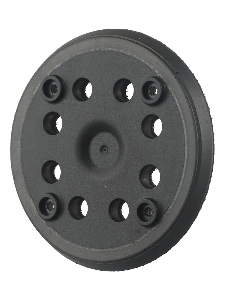 125mm Sanding Pad Sanding Pad 125mm Round Polishing Wheel Strong Stickness Uniform Hook Plastic Material High-density Hook