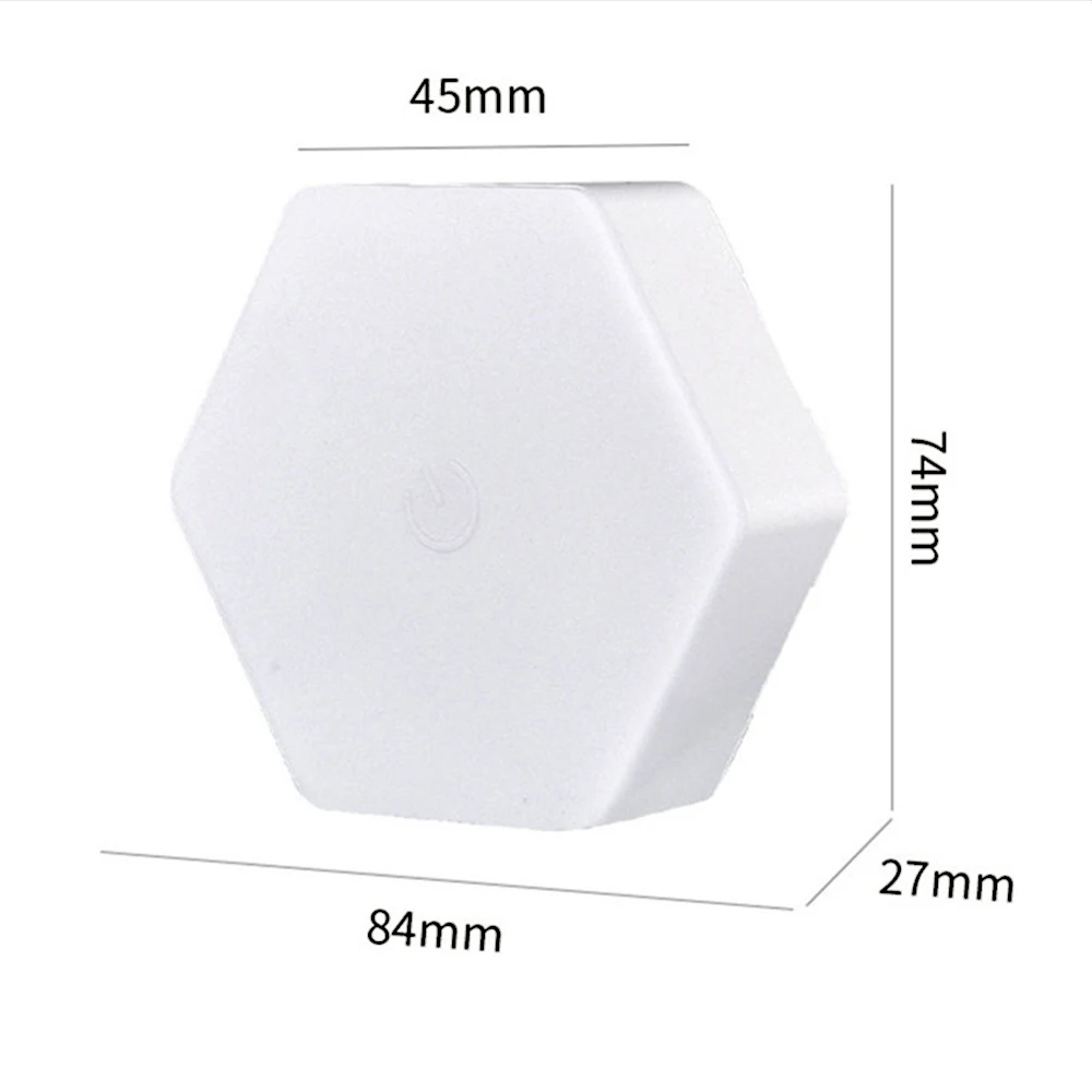 RGB LED Quantum Lamp Hexagon Light Touch Sensor Night Light DIY LED Indoor Wall Lamp For Game Bedroom Decoration Atmosphere Lamp