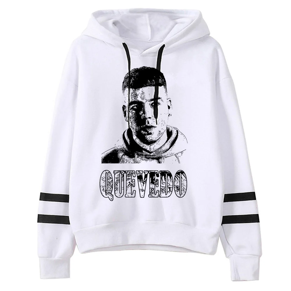 

Rapper QUEVEDO Merch Hoodie Funny Men's Hoodie Harajuku Unisex Street Wear Fleece Pullover Sweatshirt
