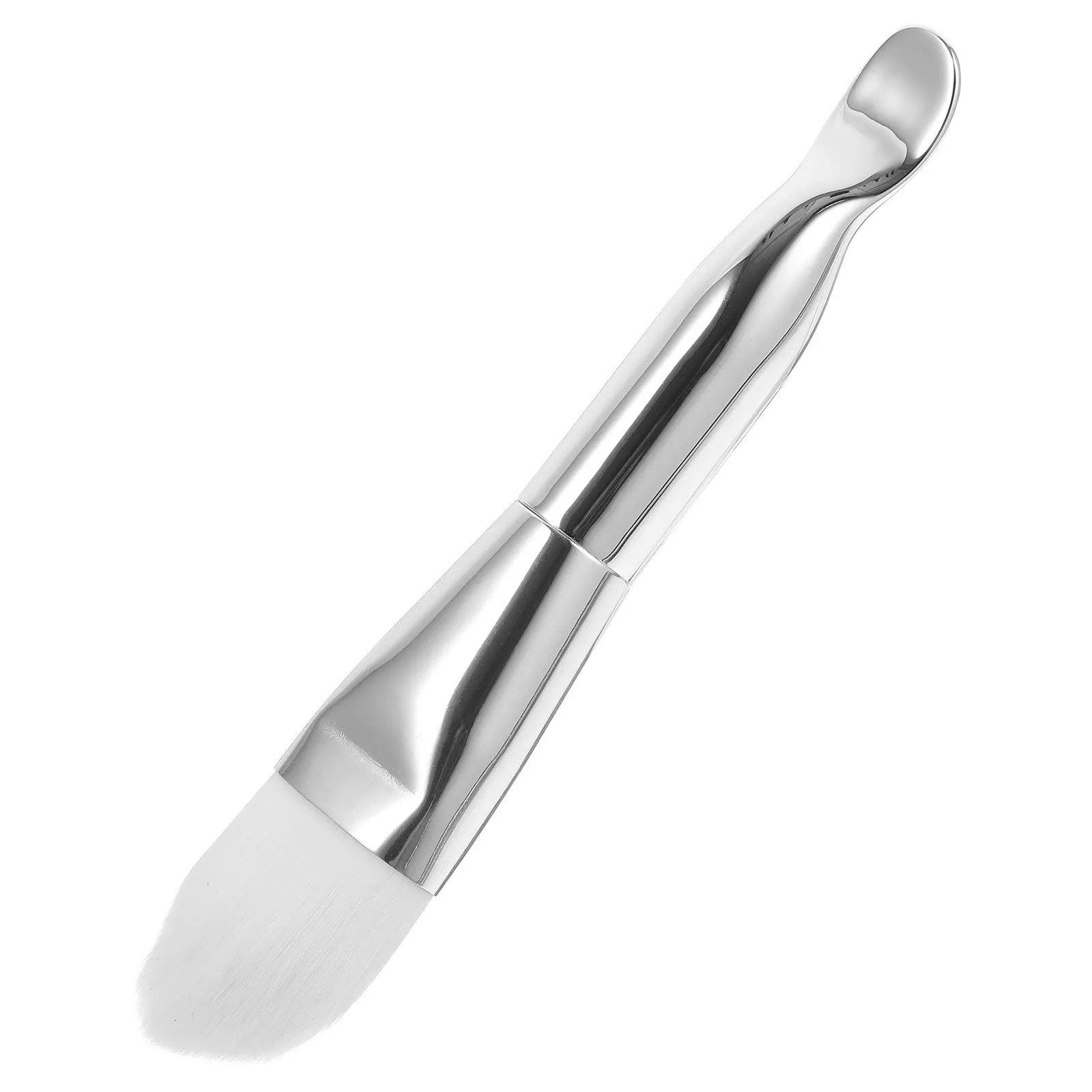 Aplicador de cepillo para máscara Facial, pincel de maquillaje para máscara de arcilla, herramienta de belleza de diseño de cuchara portátil ligera para mujeres