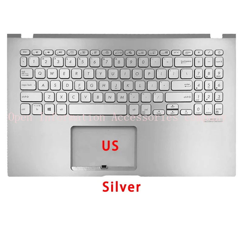 New For Asus X545 A545 F545 R545 X545FA X545FB X545FJ;Replacemen Laptop Accessories Palmrest/Keyboard